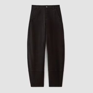Everlane Utility Barrel Pant Black 6
